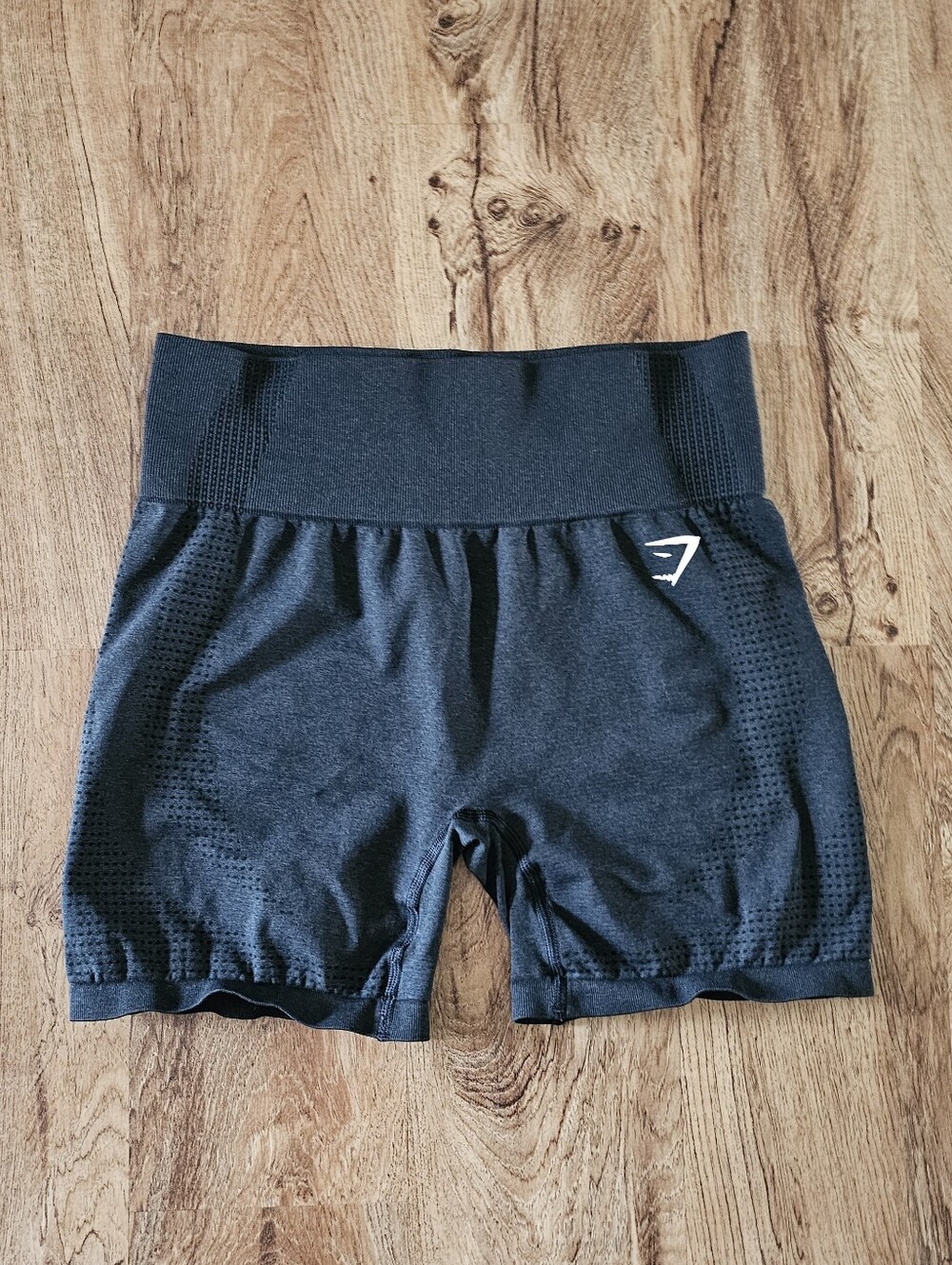 Gymshark Black Seamless High-Waist Bike Shorts